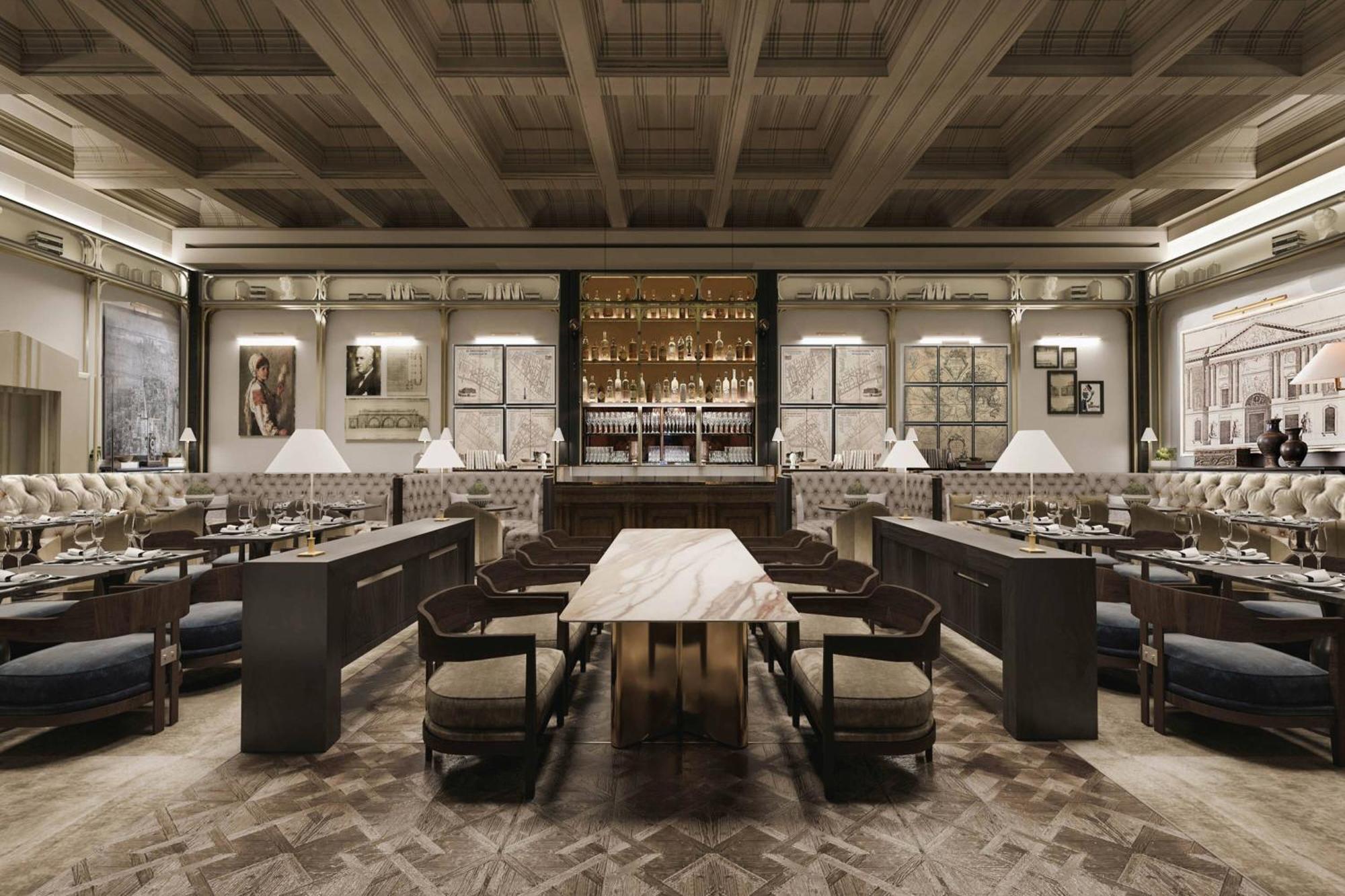 The Marmorosch Bucharest, Autograph Collection 호텔 외부 사진 The interior of the restaurant