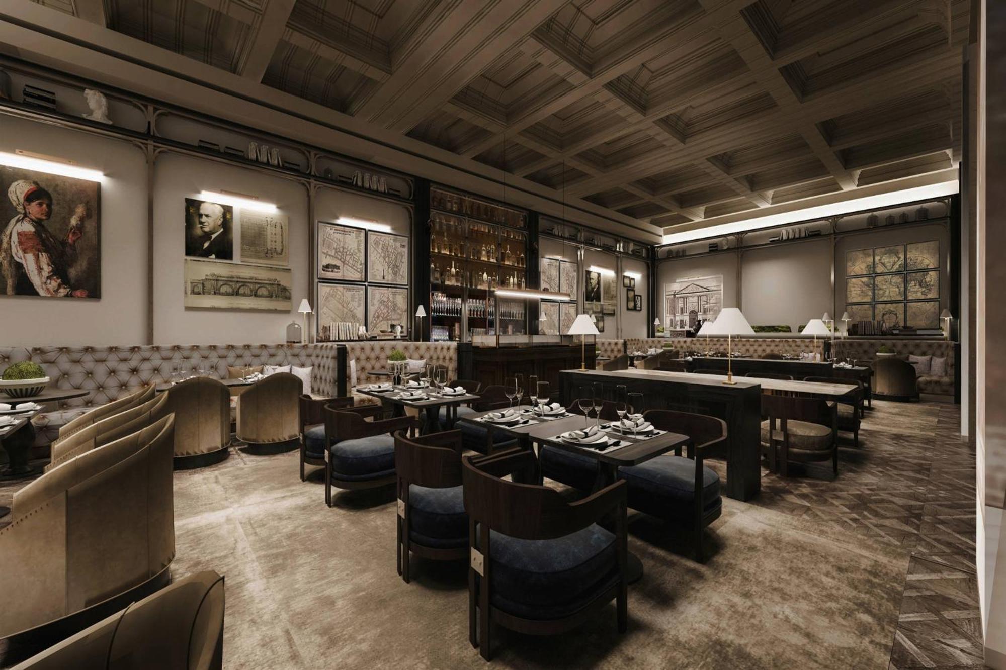 The Marmorosch Bucharest, Autograph Collection 호텔 외부 사진 The interior of the restaurant