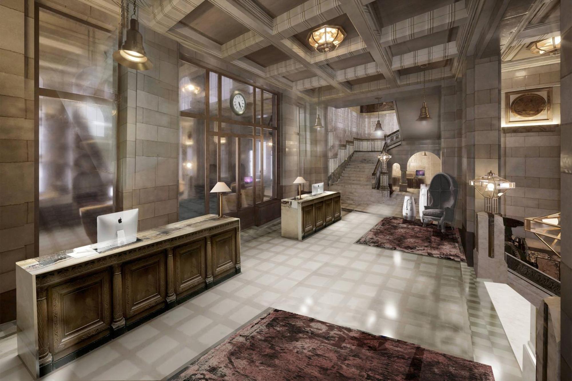 The Marmorosch Bucharest, Autograph Collection 호텔 외부 사진 The lobby of the hotel