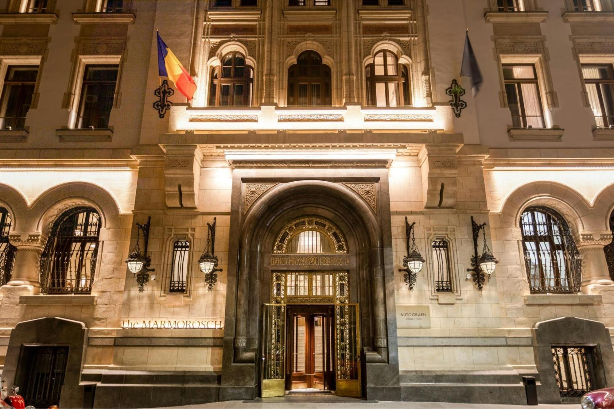 The Marmorosch Bucharest, Autograph Collection 호텔 외부 사진 The main entrance of the hotel