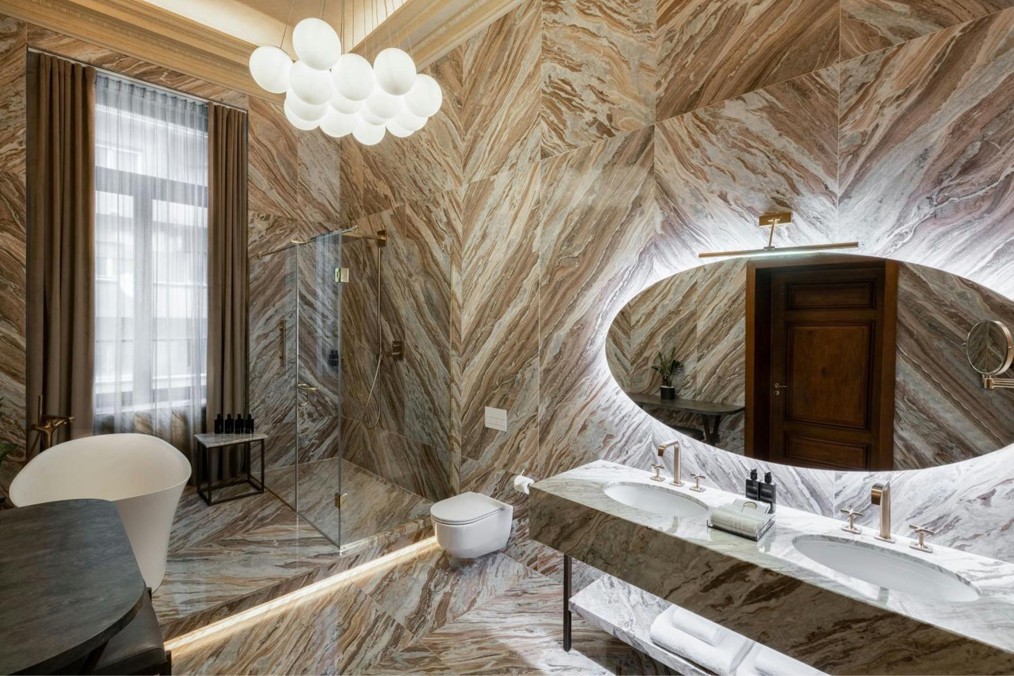 The Marmorosch Bucharest, Autograph Collection 호텔 외부 사진 Bathroom